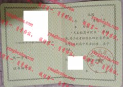 湖南省澧县第二中学毕业证样本