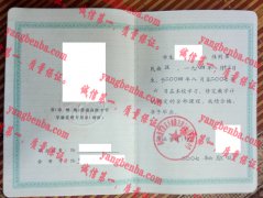 积石山保安族东乡族撒拉族自治县保安族中学毕业证样本