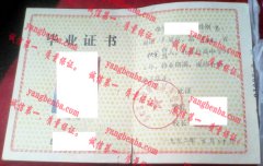 吉林省油田管理局高级中学毕业证样本