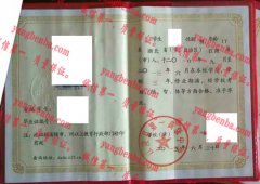 江陵县第一高级中学毕业证样本