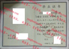 江西省丰城拖船中学毕业证样本