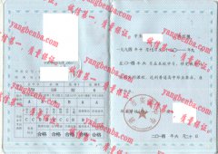 酒泉市实验中学毕业证样本