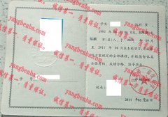 临颍县第二高级中学毕业证样本