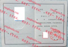 灵宝花苑职业高级中学毕业证样本