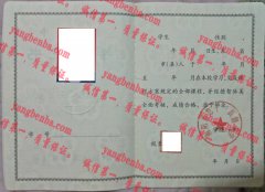 南阳市第十一高级中学毕业证样本