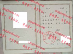 磐石市第十六中学校毕业证样本