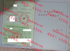 栖霞市第一高级中学毕业证样本