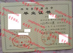 渠县琅琊中学毕业证样本