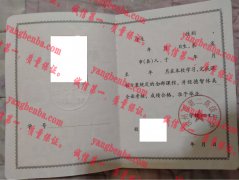 汝州市第二高级中学毕业证样本