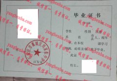 石家庄市藁城区刘家佐中学毕业证样本