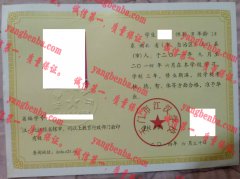 天门市江汉学校毕业证样本