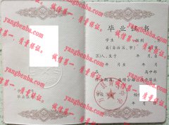 万年县青云中学毕业证样本