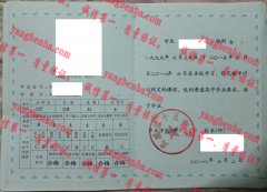 武威第十五中学毕业证样本