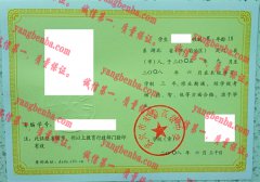 武穴市实验高级中学毕业证样本