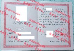 湘乡市第二中学毕业证样本