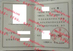 湘乡市第三中学毕业证样本