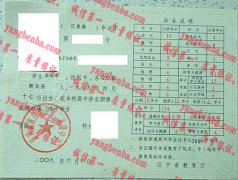 新宾满族自治县第二高级中学毕业证样本