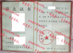 银川市第二十五中学毕业证样本