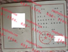 永吉县第四中学毕业证样本