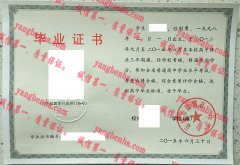 运城市盐湖第二中学毕业证样本