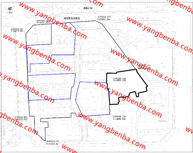 国有土地使用证样本图纸