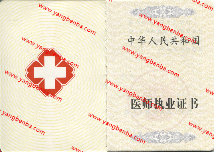 医师执业证书样本内页4