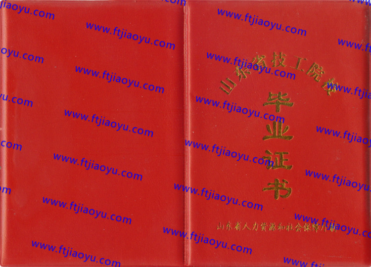 山东省中专毕业证样本