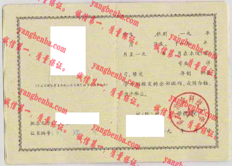 武汉冶金科技大学毕业证样本