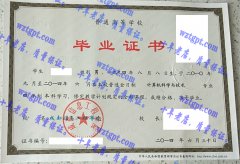 成教信息工程学院毕业证样本