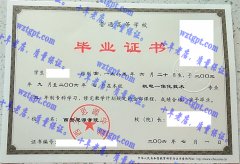 西安思源学院毕业证样本