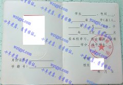 汉滨区赢湖中学毕业证样本