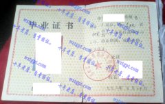 吉林省油田管理局高级中学毕业证样本