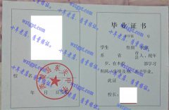 芮城县东关中学毕业证样本