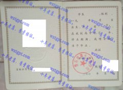 磐石市第十六中学校毕业证样本